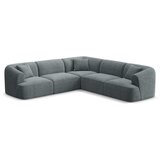 Cosmopolitan Design Tamno siva kutna garnitura od samta Campi – | shoptok.hr