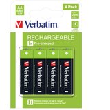  BATERIJA ZA PUNJENJE 1,2V AA PK4 VERBATIM 49517 LR6 BLISTER Cene