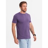 Ombre Men's classic cotton BASIC T-shirt - purple | shoptok.hr