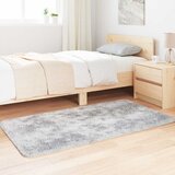  Čupavi tepih s visokim vlaknima NAVARRA srebrnosiva 80x150 cm | shoptok.hr