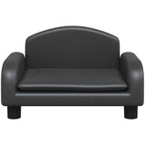  Krevet za pse crni 50 x 40 x 30 cm od umjetne kože | shoptok.hr