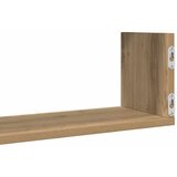  Zidne police 3 kom boja artisian hrast 58x18x18 cm drvene | shoptok.hr