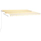 Tenda na ručno uvlačenje 400 x 350 cm žuto-bijela | Eponuda.ba
