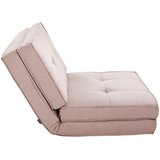MID.YOU FOTELJ S FUNKCIJO LEŽIŠČA, roza tekstil | Shoptok.si