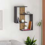 Woody Fashion Paranoid - Anthracite, Dark Oak polica, (21268086) Cene