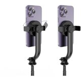 Oem Selfie set / držač s bluetooth daljinskim upravljačem i stativom kompatibilan s MagSafe SSTR-C09 crni | shoptok.hr