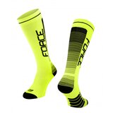 Čarape FORCE COMPRESS fluo-crne S-M 36-41 Cene