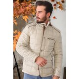 Dewberry M8640 MEN'S COAT-PLAIN BEIGE Cijene