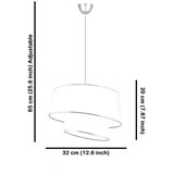 Opviq barette hazeran - beige, black beigeblack chandelier | Eponuda.com
