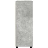  Kupaonski ormar s ladicama Betonski sivi 72,5 x 36,5 x 100 cm | Eponuda.com