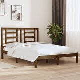  Za krevet od masivne borovine smeđa boja meda 140x190 cm | shoptok.hr