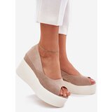 Boto Womens wedge and platform sandals beige Felyra | shoptok.hr