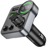 hoco. E86 FM Transmiter, bluetooth, prostoročna naprava + avtopolnilec 48W USB A 18W in USB-C 30W Cene