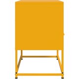 vidaXL TV omarica gorčično rumena 68x39x60,5 cm jeklo, (21242076) | Shoptok.si