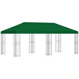 vidaXL Paviljon s bočnim stranama 6 x 3 m Zelena Poliester i čelik 190 | shoptok.hr