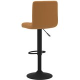 Barski stolci 2 kom smeđi baršunasti | Eponuda.com