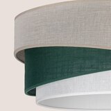 Brilagi Luster na sajli ARROW 1xE27/60W/230V prečnik 45 cm bež/zelena/bela | Eponuda.com