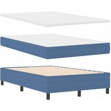  Krevet s opruga kutije Plava i bijela 120 x 190 cm | shoptok.hr