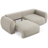 Makamii Svjetlo smeđa sklopiva/s prostorom za odlaganje sofa od samta 266 cm Kini – | shoptok.hr
