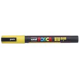 POSCA Uni flomaster; konica 0,9-1,3 mm; rumen z bleščicami, (21290423) | Shoptok.si