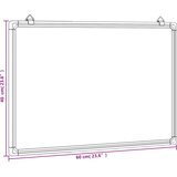  Magnetna ploča bijela 60 x 40 x 1,7 cm aluminijska | shoptok.hr