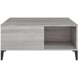  Stolić za kavu boja sivog hrasta 80x80x36 5cm konstruirano drvo | shoptok.hr