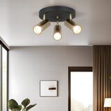Opviq Luster Oktano-52-23, O6, 12cm, IP20 Zlatno-crne boje | Eponuda.ba