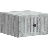  Noćni ormarić za montažu na zid Siva sonoma 33 x 34,5 x 20 cm | shoptok.hr