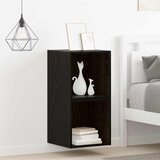  Ormar za Zid 2 pcs Crni hrast 37 x 37 x 37 cm Konstruirano drvo | shoptok.hr