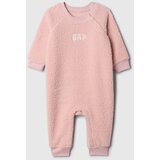 GAP Baby sherpa jumpsuit with logo - Girls Cene