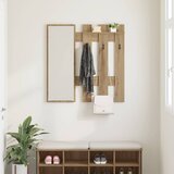 Vješalica za kapute na zidu Umjetnički hrast 100 x 10 x 100 cm | shoptok.hr