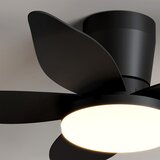Brilagi LED prigušiva plafonski ventilator LED/32W/230V fi 95 cm crni + daljinski upravljač | Eponuda.com