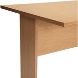 Hübsch Radni stol s pločom stola u dekoru hrasta 70x140 cm Forma – | shoptok.hr