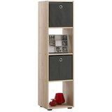 Furnova FMD Stoječa polica s 4 predelki barva hrasta, (21933049) | Shoptok.si