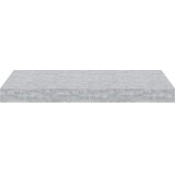  Plutajuće zidne police 4 kom boja betona 50 x 23 x 3,8 cm MDF | shoptok.hr