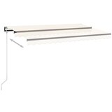  Avtomatsko zložljiva tenda 450x350 cm krem, (20728670) | Shoptok.si