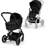 Cybex Gold® otroški voziček balios™ s lux z zložljivo košaro moon black (black frame) Cene