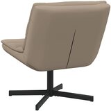  Stolica na kotačiće Boja cappuccina 63 x 75 x 76 cm PU | shoptok.hr