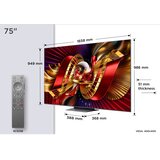 Tcl Televizor 75C8L LED 75" 4K UHD 144Hz Google TV crna' ( '75C8L' ) | Eponuda.com