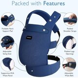 Momcozy nosilka za dojenčke Air Mesh modra BC001-BY12NB-A | Shoptok.si
