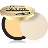 Eveline Cosmetics Variété mineralni kompaktni puder s aplikatorom nijansa 03 Light Vanilla 8 g