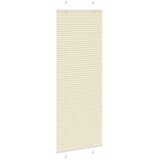  Plisirana zavjesa krem boje 75x200 cm Širina tkanine 74,4 cm Poliester | shoptok.hr