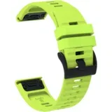 Silikonski pašček za Garmin ure, 26mm, svetlo zelen