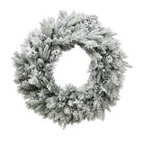  Božićni venac za vrata, sneg, 30 cm ( 41-117000 ) u