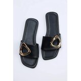 Trendyol Shoes ženske papuče Takss26Te00021, crne Cene