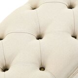  Klupa za pohranu 110 cm krem od masivne jelovine | shoptok.hr