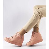 Big Star Pink wedge sneakers Cijene