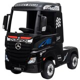 Kamion na akumulator Mercedes Actros 4x4 MP4- crni/lakirani | shoptok.hr