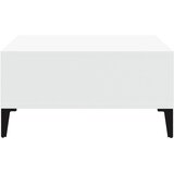  Stolić za kavu bijeli 60 x 60 x 30 cm od konstruiranog drva | shoptok.hr