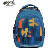 Scool Ranac anatomski light yes we can 41*28*17cm sc2975 Cene